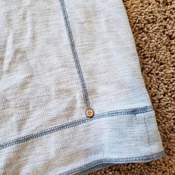 Tommy Bahama pullover quarter zip sweater blue L - Picture 3 of 4